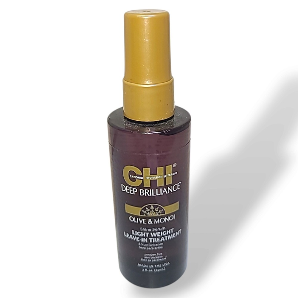 CHI Deep Brilliance Olive & Monoi Shine Serum 3oz New Old Stock NOS